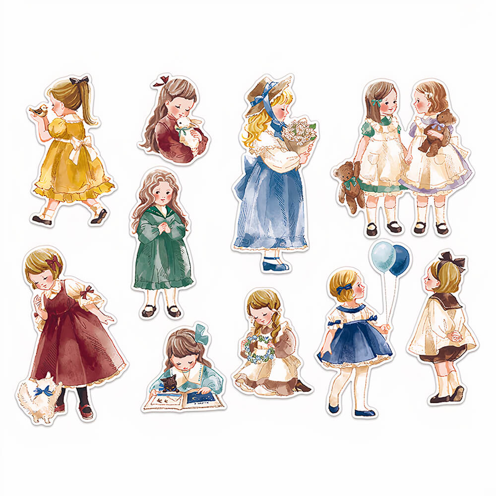 samolepky mind wave - antique girl 2